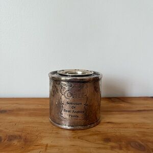 Vintage Silver Plated Coffee Can